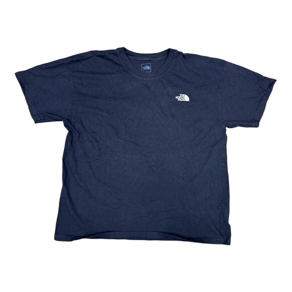 The North Face Mens Black Short Sleeve T-Shirt XXL Cotton Basic Casual Tee Shirt - Picture 1 of 6